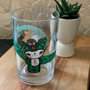 MCDONALDS | 2008 Olympics “Nini”  Collectible Glass